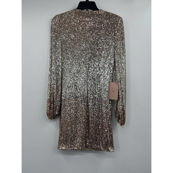 BHLDN Cary Dress Size 2 Ombre Sequin Mini Dress New - Picture 4 of 7